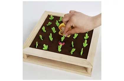 Drevená hra 2v1 – farma