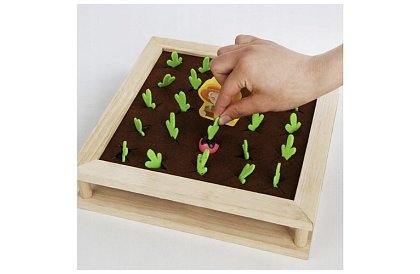 Drevená hra 2v1 – farma