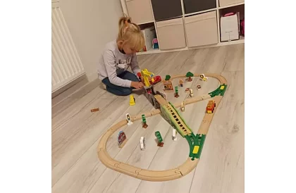 Drevená železnica - vláčkodráha 3,2 m