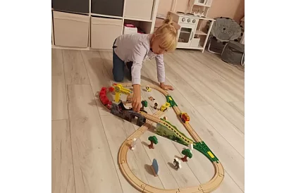 Drevená železnica - vláčkodráha 3,2 m