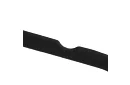 Sametové ramínka na oděvy - 20 ks - čierne