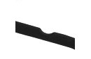 Sametové ramínka na oděvy - 20 ks - čierne