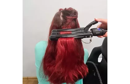 Keramická trojkulma – Trio Curl s LCD displejom