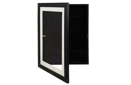 Umělecký otvárací rám na fotky – výkresy A4 - čierny