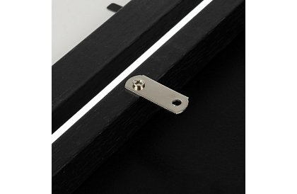 Umělecký otvárací rám na fotky – výkresy A4 - čierny