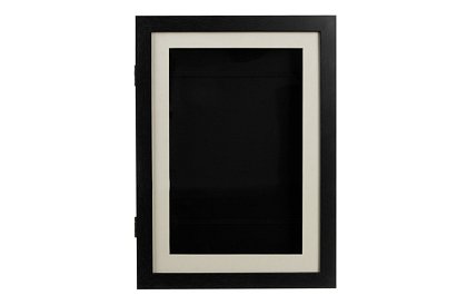 Umělecký otvárací rám na fotky – výkresy A4 - čierny