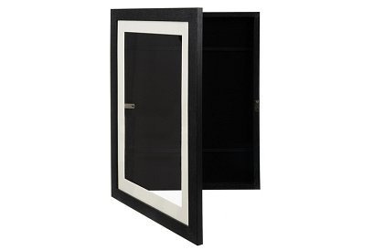 Umělecký otvárací rám na fotky – výkresy A4 - čierny