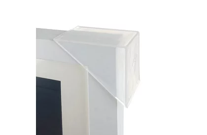 Umělecký otvárací rám na fotky – výkresy A4 - biely