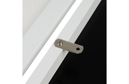 Umělecký otvárací rám na fotky – výkresy A4 - biely