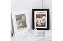 Umělecký otvárací rám na fotky – výkresy A4 - biely