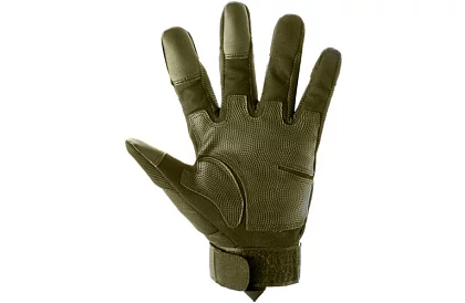 Taktické dotykové rukavice - veľkosť XL - khaki