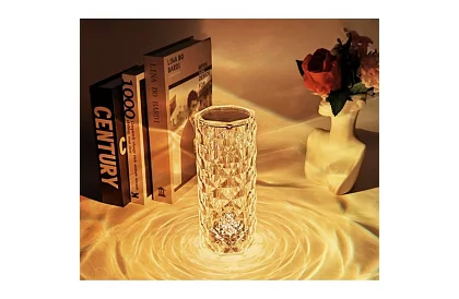 LED dotyková RGB stolná lampa – Diamond Crystal Lamp