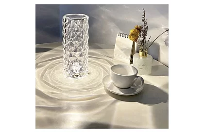 LED dotyková RGB stolná lampa – Diamond Crystal Lamp