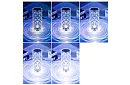 LED dotyková RGB stolná lampa – Diamond Crystal Lamp