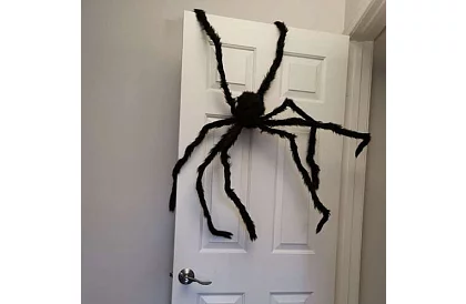 Umelý pavúk obrovský - dekorácia 90 cm