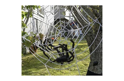 Umelý pavúk obrovský - dekorácia 90 cm