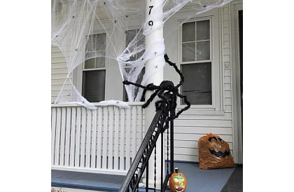 Umelý pavúk obrovský - dekorácia 90 cm