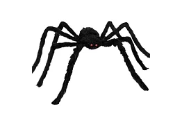 Umelý pavúk obrovský - dekorácia 90 cm