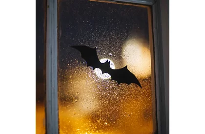 Sada 3 umelých netopierov na Halloween – 47, 37 a 31 cm