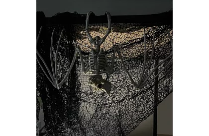 Kostra netopiera 30 cm - halloweenská dekorácia
