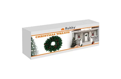 Dekoratívny vianočný veniec - 60cm