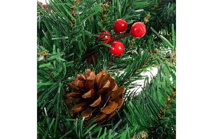 Dekoratívny vianočný veniec - 60cm