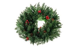 Dekoratívny vianočný veniec - 60cm