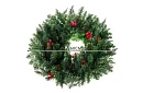 Dekoratívny vianočný veniec - 60cm