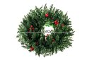 Dekoratívny vianočný veniec - 60cm