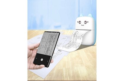 Prenosná inteligentná tlačiareň - Thermoprint + 11 rolí papiera