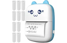 Prenosná inteligentná tlačiareň - Thermoprint + 11 rolí papiera