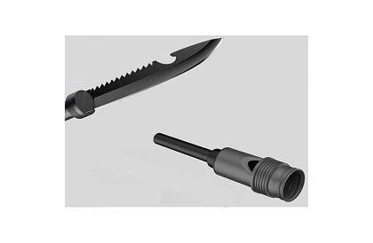 Skladacia vojenská lopata - 16v1