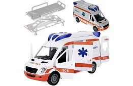Sanitka – ambulance so zvukovou a svetelnou signalizáciou