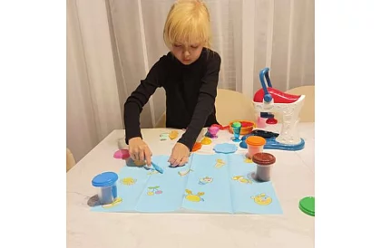 Detský kuchynský robot na plastelínu