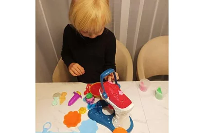 Detský kuchynský robot na plastelínu