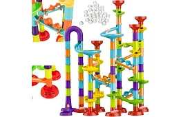 Kuličková kreatívna dráha 113 prvkov + 30 guľôčok