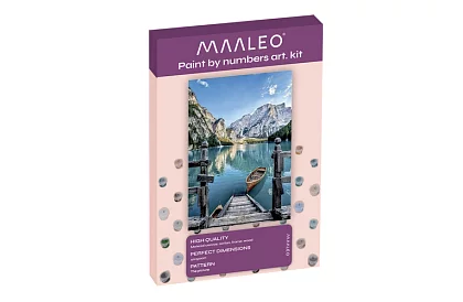 Malovanie podľa čísel - horská krajina - 40x50 cm