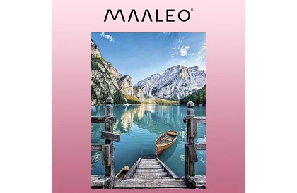 Malovanie podľa čísel - horská krajina - 40x50 cm