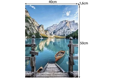 Malovanie podľa čísel - horská krajina - 40x50 cm