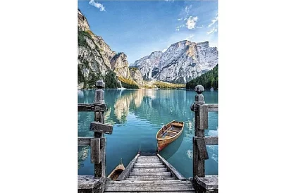 Malovanie podľa čísel - horská krajina - 40x50 cm