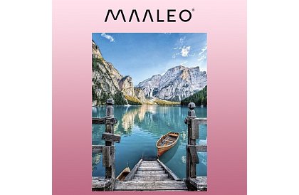 Malovanie podľa čísel - horská krajina - 40x50 cm