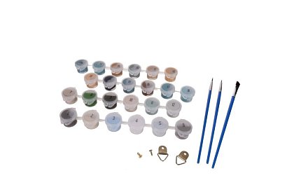 Malovanie podľa čísel - horská krajina - 40x50 cm