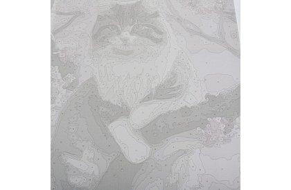 Malovanie podľa čísel - mačka - 40x50 cm