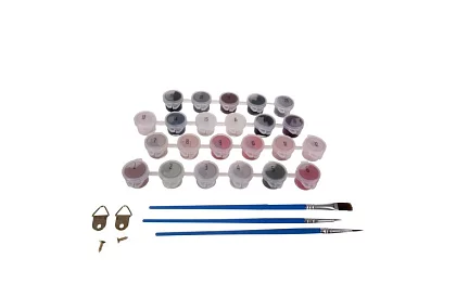 Malovanie podľa čísel - Eiffelova veža - 40x50 cm