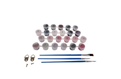 Malovanie podľa čísel - Eiffelova veža - 40x50 cm