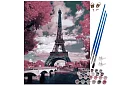 Malovanie podľa čísel - Eiffelova veža - 40x50 cm