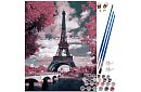 Malovanie podľa čísel - Eiffelova veža - 40x50 cm