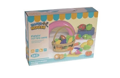 Krájacia sada - ovocie na krájanie v košíku