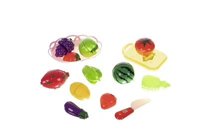 Krájacia sada - ovocie na krájanie v košíku