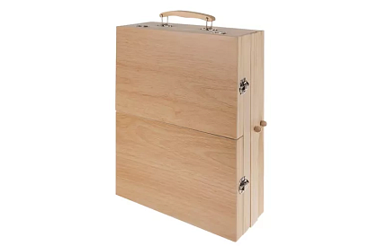 Malířska súprava v drevenej kufríku – 83 prvkov